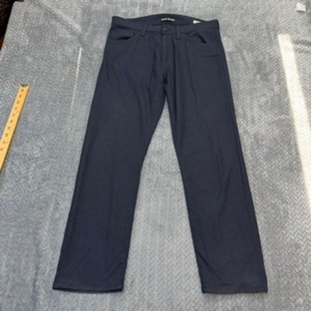 Mavi Jake Jeans Mens 32x28 Navy Blue Slim Leg Solid Fit Modern Pants